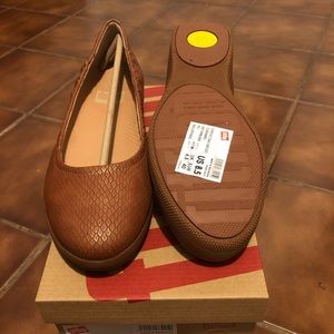 NWT Fitflop superchic ballerinas
